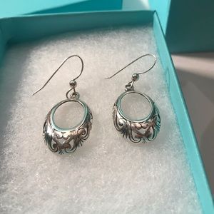 925 Sterling Silver earrings.